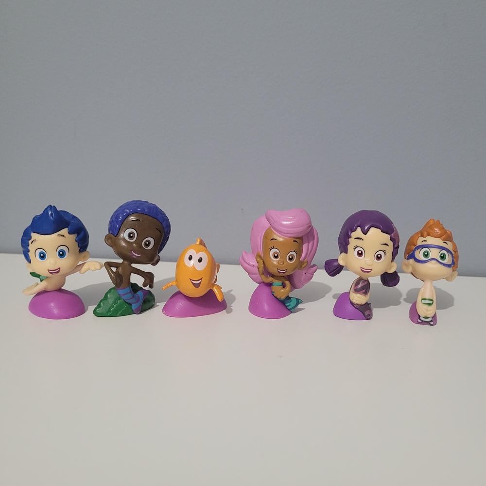 Bubble Guppies Mini Toy Figurine Set